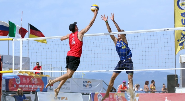 22 Yaş Altı Plaj Voleybolu Avrupa Şampiyonası tamamlandı