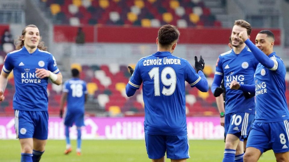 Cengiz attı Leicester tur atladı