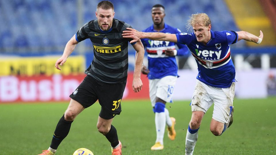 Inter’e Sampdoria freni