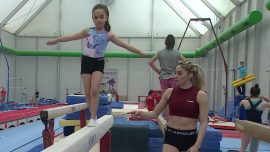 Milli sporcu “Anne” Avrupa Artistik Jimnastik Şampiyonası'nda 2'nci oldu