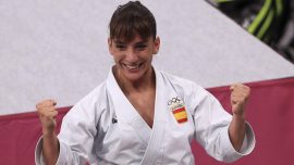 İspanyol karatecisi Sandra Sanchez Jaime olimpiyat tarihine geçti