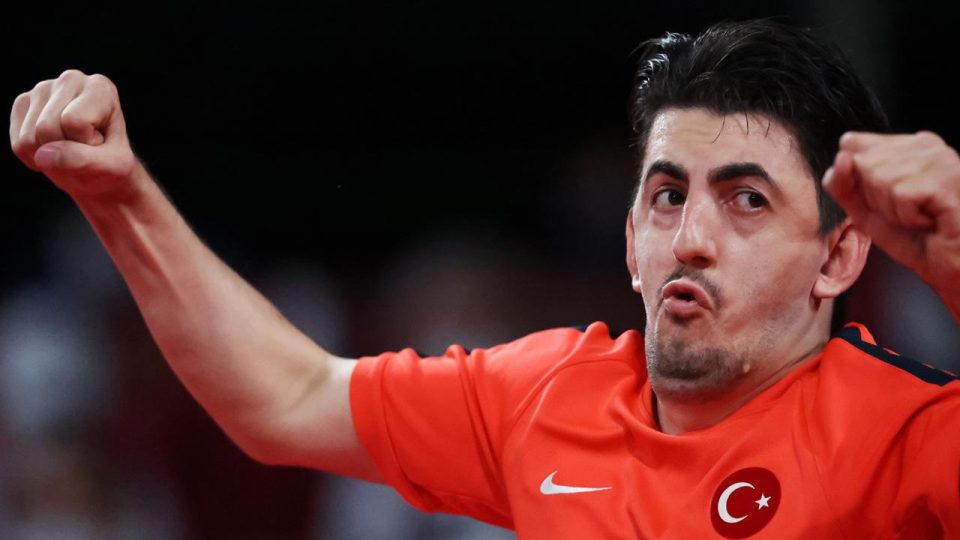 Masa tenisinde Abdullah Öztürk olimpiyat şampiyonu