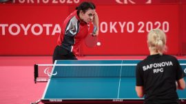Masa tenisinde Kübra Korkut çeyrek finale kaldı
