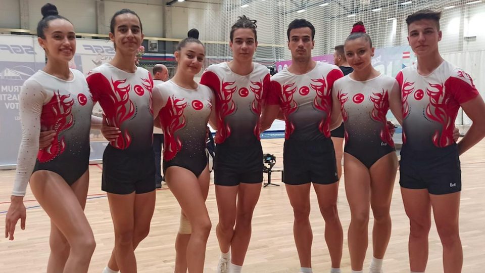 Milli cimnastikçiler Slovakya’da 15 final hakkı kazandı