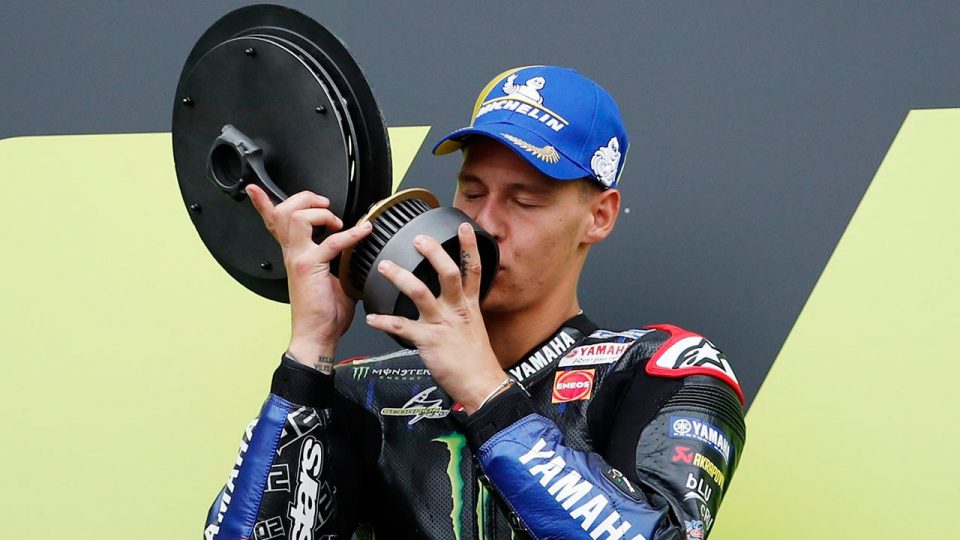 MotoGP Büyük Pritanya Grand Prix’sinde zafer Quartararo’nun