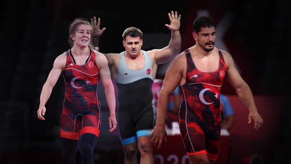 Türk güreşçiler Tokyo 2020’de 3 bronz madalya kazandı