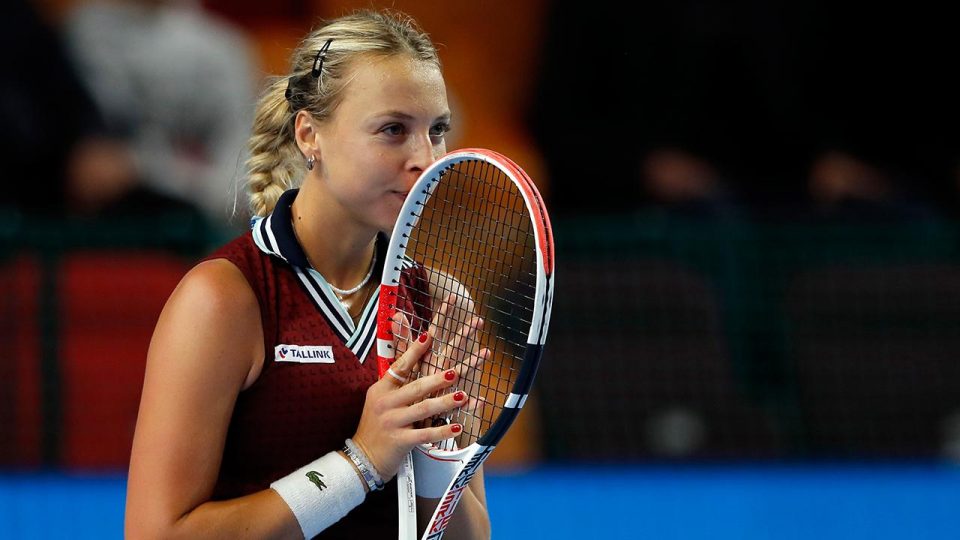 Kremlin Kupası’nı Estonyalı tenisçi Anett Kontaveit kazandı