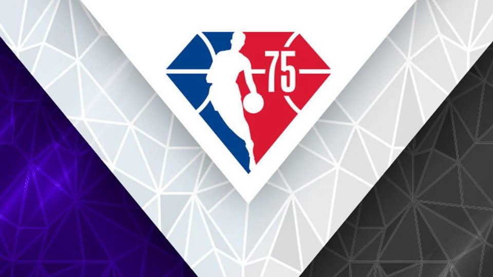 NBA’in 75. yıl dönümü için özel logo