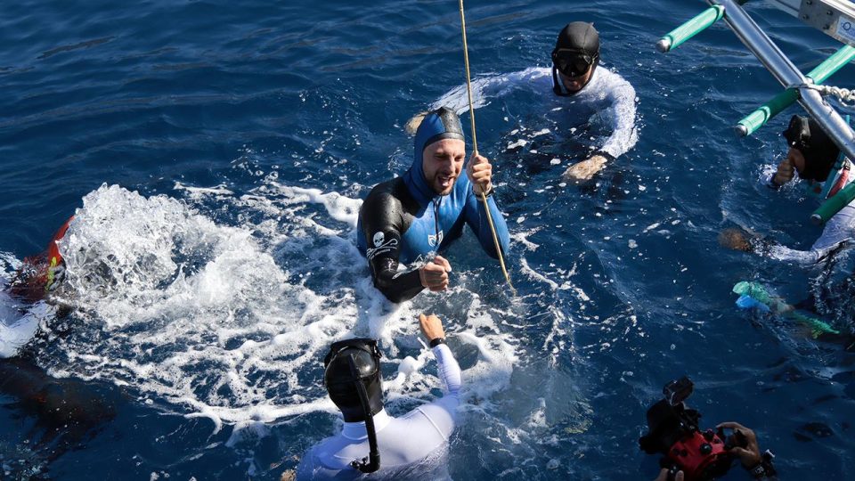 Serbest Dalış Outdoor Dünya Şampiyonası’nda dünya rekoru