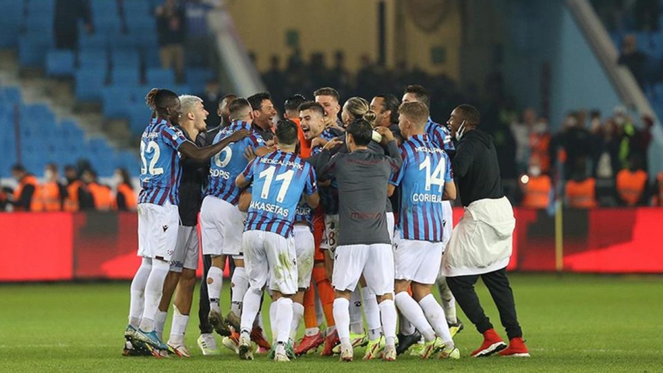 Süper Lig’in yeni lideri Trabzonspor
