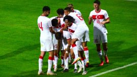 Genç milliler Letonya'yı yendi