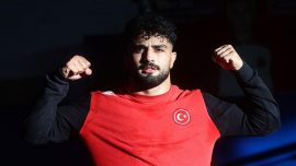 Milli sporcu Ramazan Sarı gümüş madalya kazandı