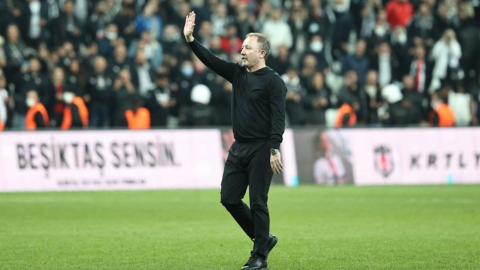 Sergen Yalçın Beşiktaş’ta güven tazeledi