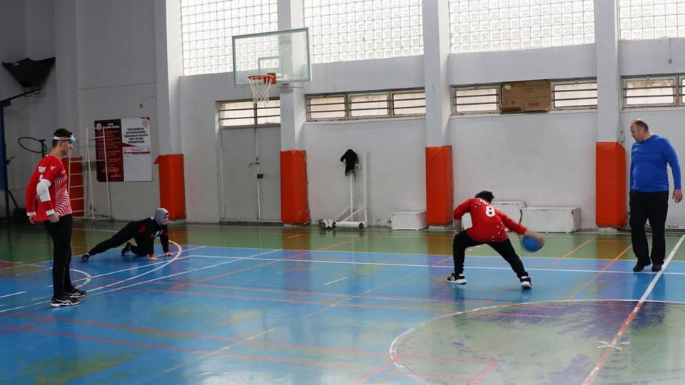Manisalı golbolcuların hedefi Paris Paralimpik Oyunları