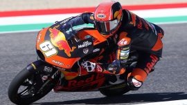 Milli motosikletçi Can Öncü İspanya'da piste çıktı