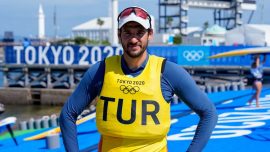 Milli yelkenci Alican Kaynar olimpiyat için sınıf değiştirdi