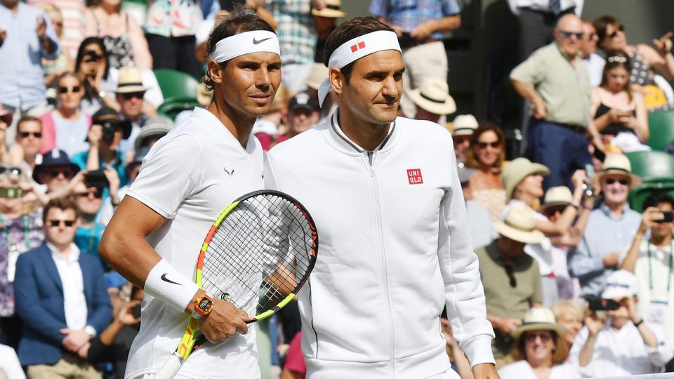 Federer ile Nadal birlikte korta çıkacak