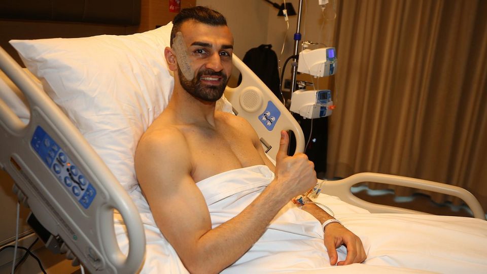 Serdar Dursun özel maskeyle çalışacak