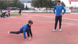 Genç sporcunun hedefi olimpiyatlarda şampiyon olmak