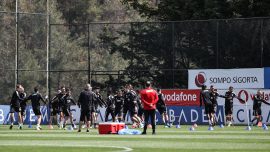 Beşiktaş, Kayserispor maçının hazırlıklarını sürdürdü