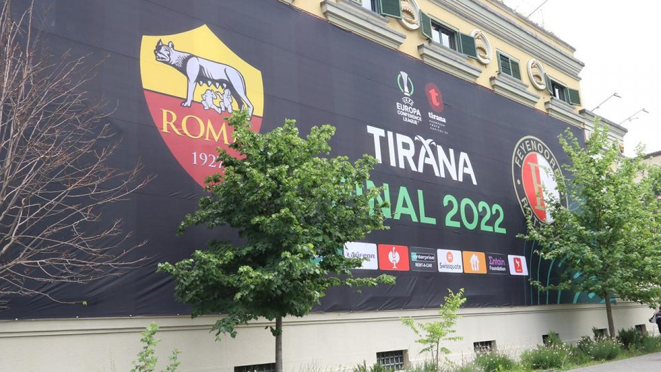 Avrupa Konferans Ligi finali öncesi tansiyon yükseldi