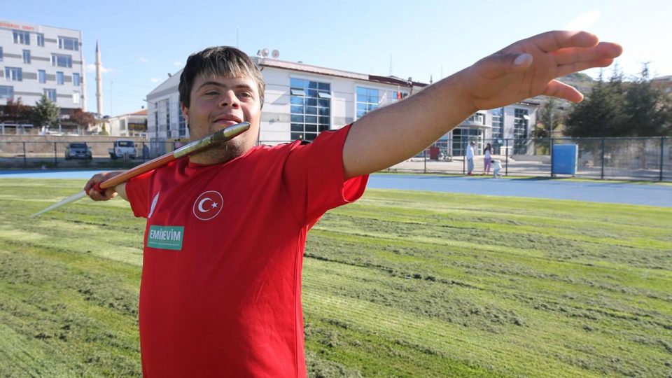 Özel sporcu Ramazan Ünlü hedefi dünya şampiyonluğu