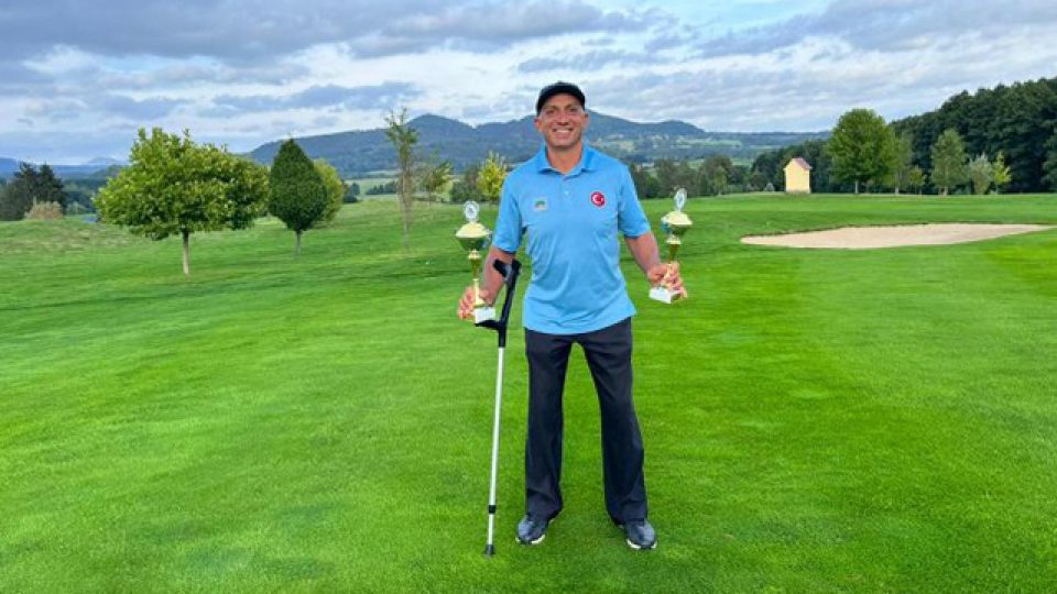 Milli golfçü Mehmet Kazan, Çekya’dan kupalarla döndü