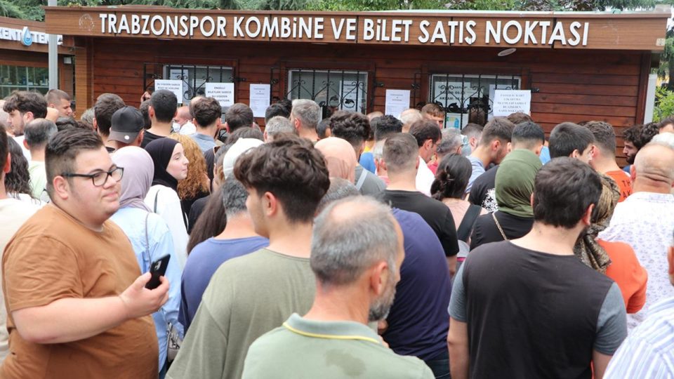 Trabzonspor-Kopenhag maçı biletleri satışa sunuldu