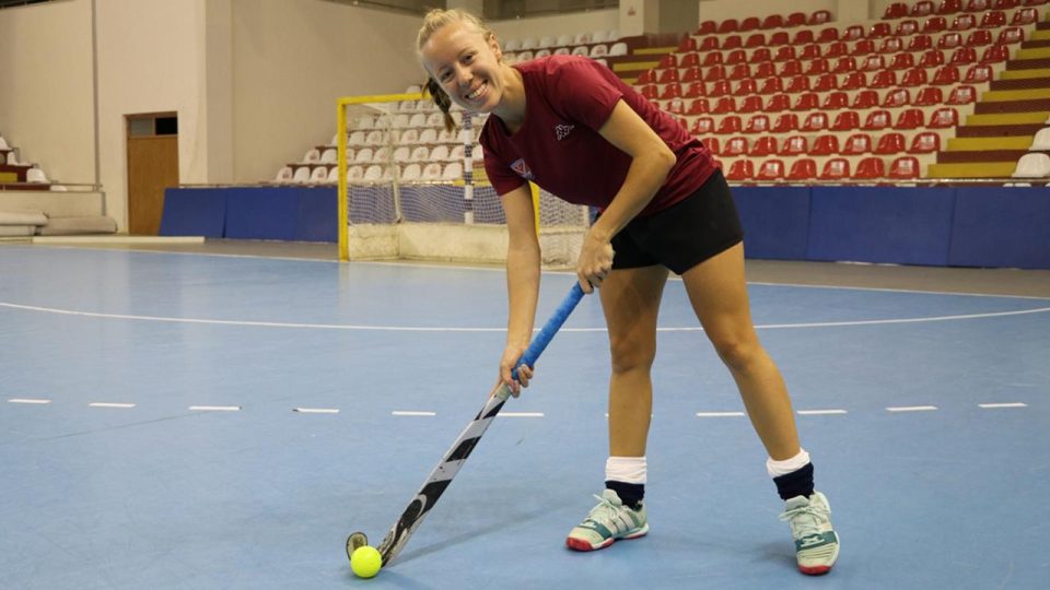 Hokeyci Sinem Yalçın milli formayı 100’den fazla kez giydi