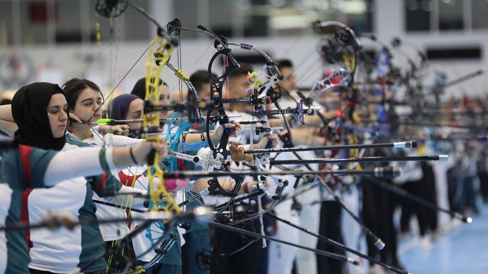 Okçuluk Salon Milli Takım Seçme Yarışması Samsun’da başladı