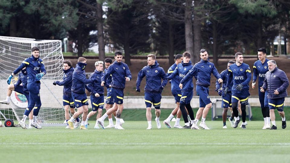 Fenerbahçe taktik çalıştı