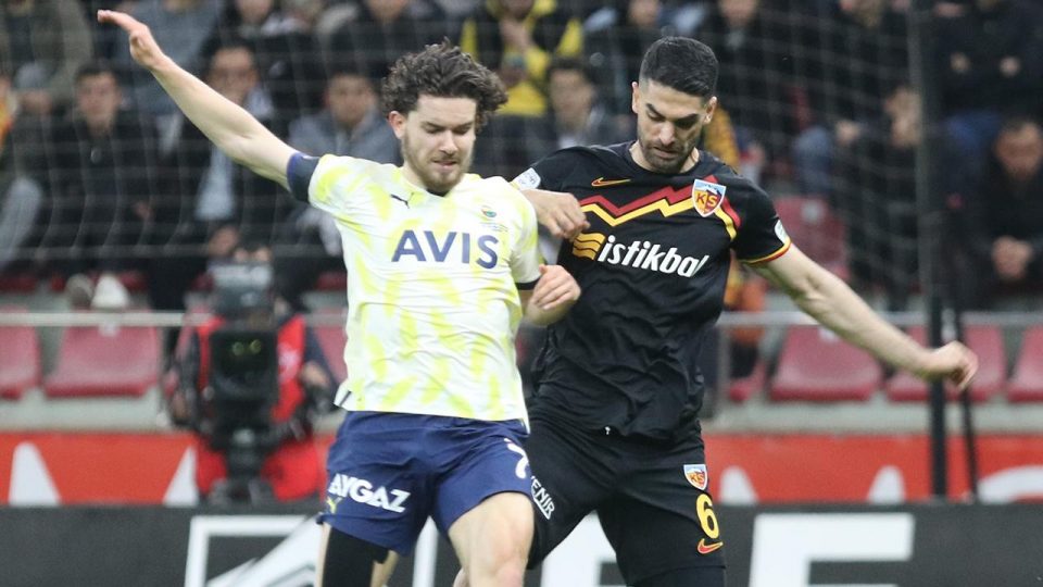 Kayserispor-Fenerbahçe maçından notlar