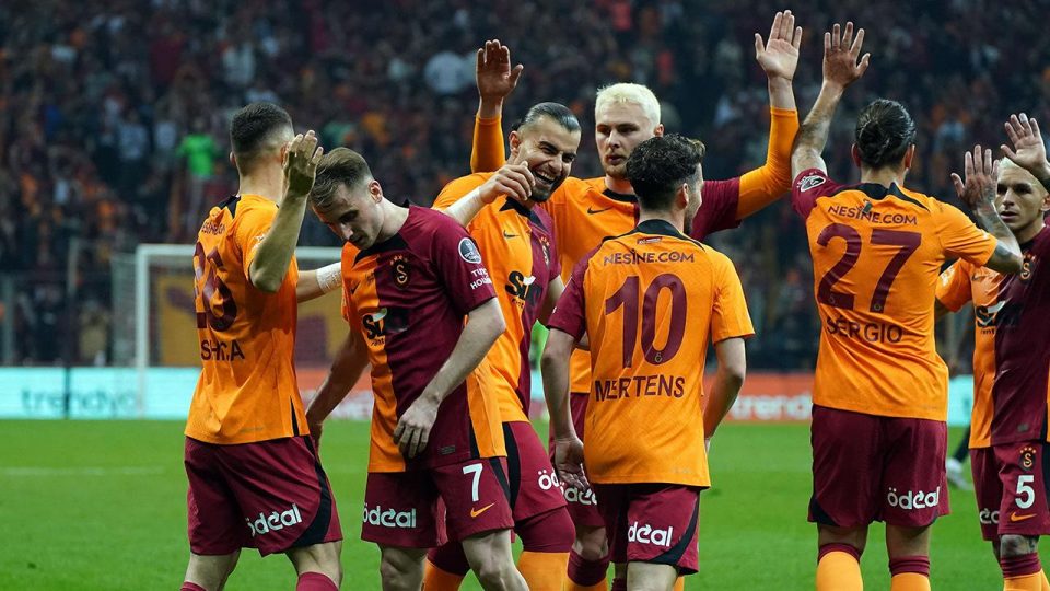 Galatasaray istatistiklerde de zirvede