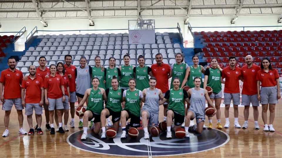 20 Yaş Altı Basketbol Kız Milli Takımı Avrupa Şampiyonası’na hazırlanıyor
