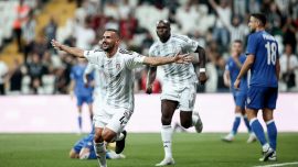 Beşiktaş, evinde Tirana'yı 3-1 yendi