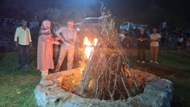 Kapıkayafest'in kamp ateşi yakıldı