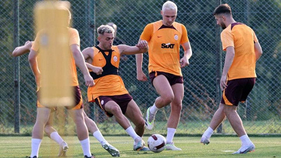 Galatasaray Olimpija Ljubljana maçının hazırlıklarını sürdürdü