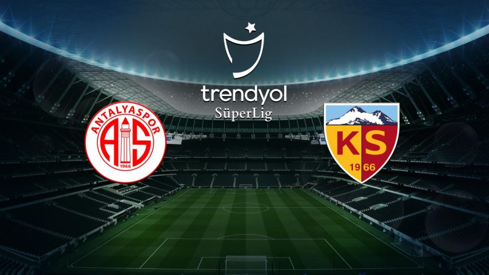 Antalyaspor Kayserispor’u ağırlıyor