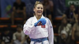 Milli sporcular Tuba Yakan ve Fatma Naz Yenen finalde